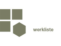 Werkliste 1975 bis 2014